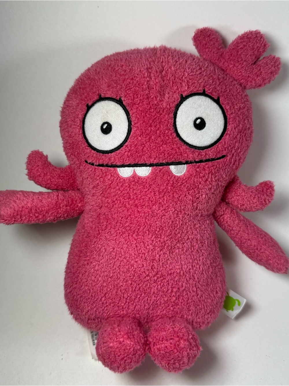 Hasbro Ugly Dolls Pink Yours Truly Moxy 8" 2019 Beanie Stuffed Animal Toy